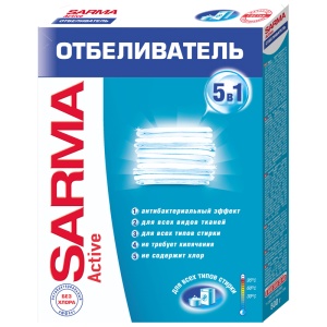 Средство чистящее отбеливатель 500гр Сарма-Актив (22) 