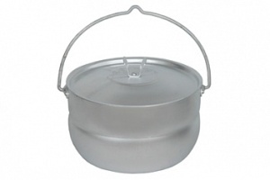 Котелок алюминиевый 8,0 л туристический ТМ Калитва 1/4