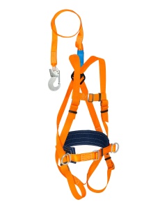 Привязь страховочная УС-2аГЖ (напл/наб, цепь с амортизатором)1,5м