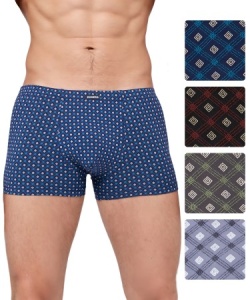 Трусы муж. боксеры  8714 р.6XL (ЧЗ)