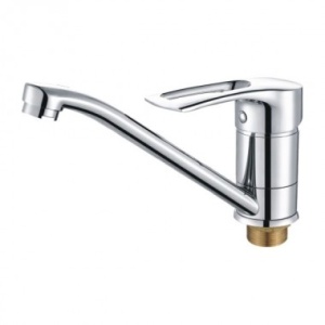 Смеситель для кухни ZOLLEN SIEGEN длинный излив 220мм, карт.40мм