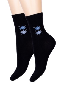 Носки подростковые для мальчиков КВ с553 р.22-24 1/30 НДС 20% (ЧЗ)