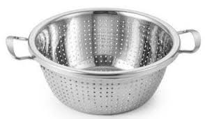 Дуршлаг н/ст 24 см 3,0 л плоское дно Astell 1/20