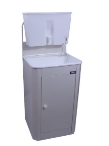 Умывальник стационарный 17 л ИСТОК с ЭВН пластиковая мойка