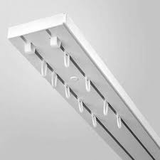 Карниз потолочный двурядный 2,8м Экстра (с фурнитурой)