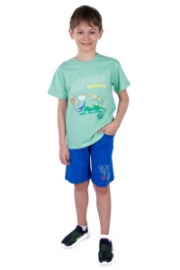 Комплект мал. (джемп+шорты)  н3078  р.32/128 (ЧЗ)