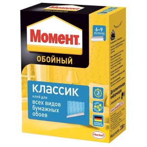 Клей обойный 200гр Момент Классик  