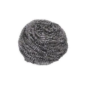 Мочалка для посуды металлическая стальная ЖУ-ЖУ 1шт