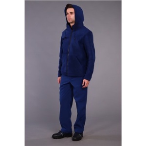 Куртка флисовая темно-синяя, р.56/58-182/188(ЧЗ)