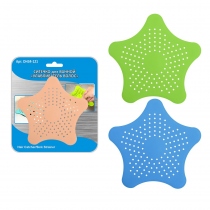 Ситечко-улавливатель волос для ванной "Звезда" Мультидом