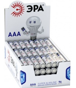 Батарейка Эра LR03-4S ААА мизинчиковая 4штуки