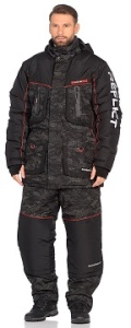 Костюм зимн. Сиберия,черный р.52-54/170-176(ЧЗ)