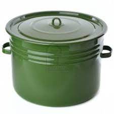 Бак эмалированный 32л без рисунка 