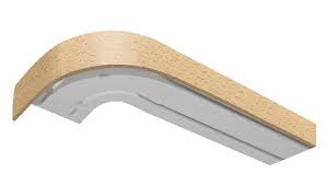 Карниз потол. Классик 2-х полос. 2,4м Бук с блендой