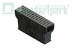 Пескоуловитель S'park2-3 пластиковый с решеткой стальной оцинкованной кл.А ПВ-10.14.25-ПП  0888011  21