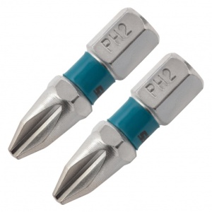 Набор бит PH2 25мм (2шт) сталь S2 GROSS