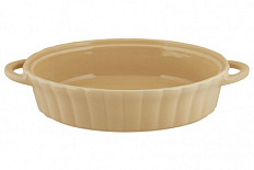 Форма керам 28х18х6 см Festival TM Appetite овал бежевый 1/1