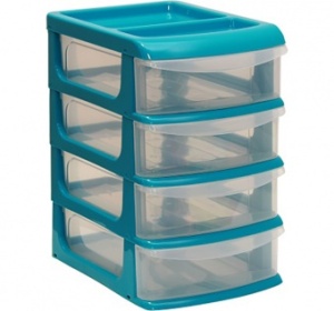 Унибокс 4-х секц. малый 205х250х145мм М-Пластик