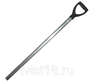 Черенок для зимних лопат 32х1000 алюминиевый с V ручкой 