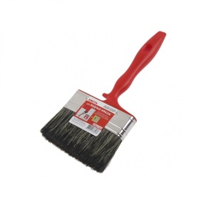 Кисть Водные краски 100х17мм КРАСНАЯ 1/120