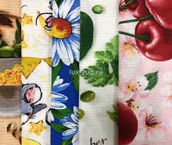 Полотно вафельное Набивное 50 см