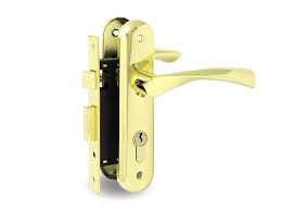 Замок врезной Palladium 1613 1 ригель  Золото