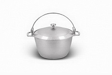 Котел алюминиевый 6л литой походный с крышкой TM KUKMARA 1/5