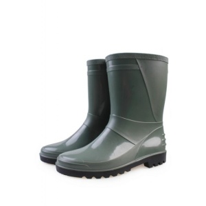 Сапоги ПВХ муж. утепленный чулком черный р.42 Д-28 1/10