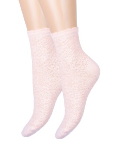 Носки детские дев. х/б+эл КВ с520 1/30 р.20-22 снят (ЧЗ)