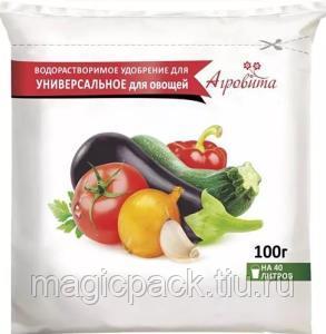 Удобрение для овощей универсальное 100гр АГРОВИТА (50)  