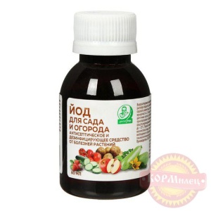 Дёготь (йод) для сада и огорода флакон 60мл