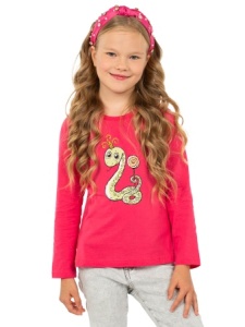 Лонгслив дев. GFL 015-018 рост 098 (ЧЗ)