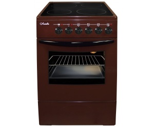 Электроплита ЭПС 411 МС керамика 4-х конф. коричневая