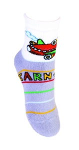 Носки детские уни. плюш с509 1/10 р.22-24 Ор. (ЧЗ)