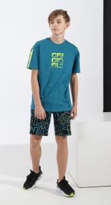 Костюм для мальчика (футболка+шорты) Вершина-2 рост 164 (ЧЗ)