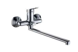 Смеситель для ванны GOTA ROCIO,Leone рычажный излив L-300мм