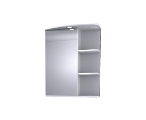 Шкаф навес с зерк 60 Риф Комфорт бел