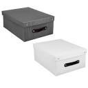 Короб складной для хранения мелочей с ручкой 32х24х13см