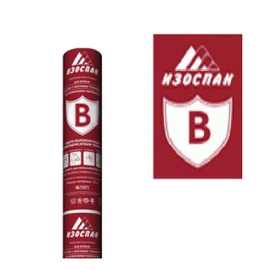 Пленка (B) ПАРОИЗОЛЯЦИЯ Изоспан (70 кв.м.) ш.3,2 свернут в 1,6