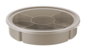 Менажница 5-ти секционная с крышкой М-Пластика