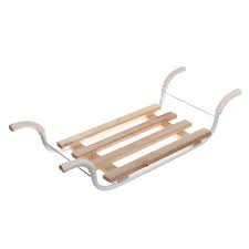 Сиденье на ванну Эконом деревянное (420х270)