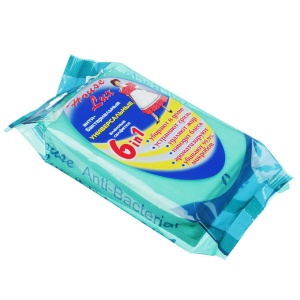 Салфетки влажные №80 House Lux по 20 шт