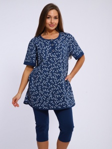 Костюм жен. (туника+бриджи) 089.1 р.60 (ЧЗ)