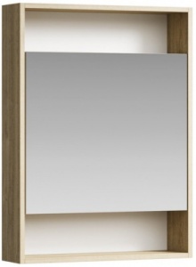 Шкаф зерк навесной 60 Сити Дуб балтийский
