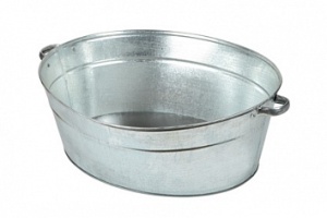 Ванна оцинкованная 45л хозяйственная 