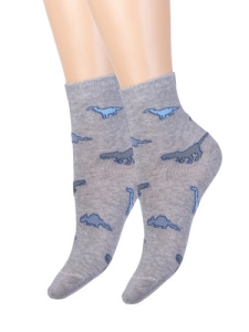 Носки детские мал. х/б+эл КВ с574 1/30 р.16-18 снят (ЧЗ)