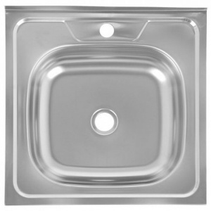 Мойка накладная 50х50 0,5х15