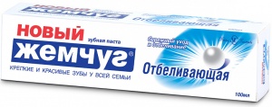 Зубная паста Жемчуг-новый Отбеливающая 100 мл 
