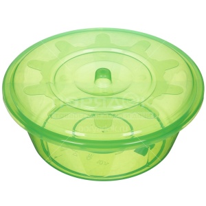 Таз 10л Хозяюшка с крышкой Башпласт