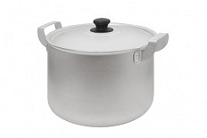 Кастрюля алюминиевая 10,0 л ТМ Калитва 1/4